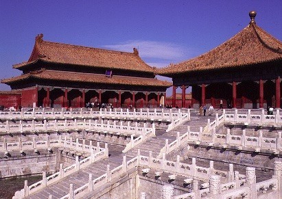 The Hall of Complete Harmony and the Hall of Preserving Harmony were used for the less formal occasions during Imperial times.